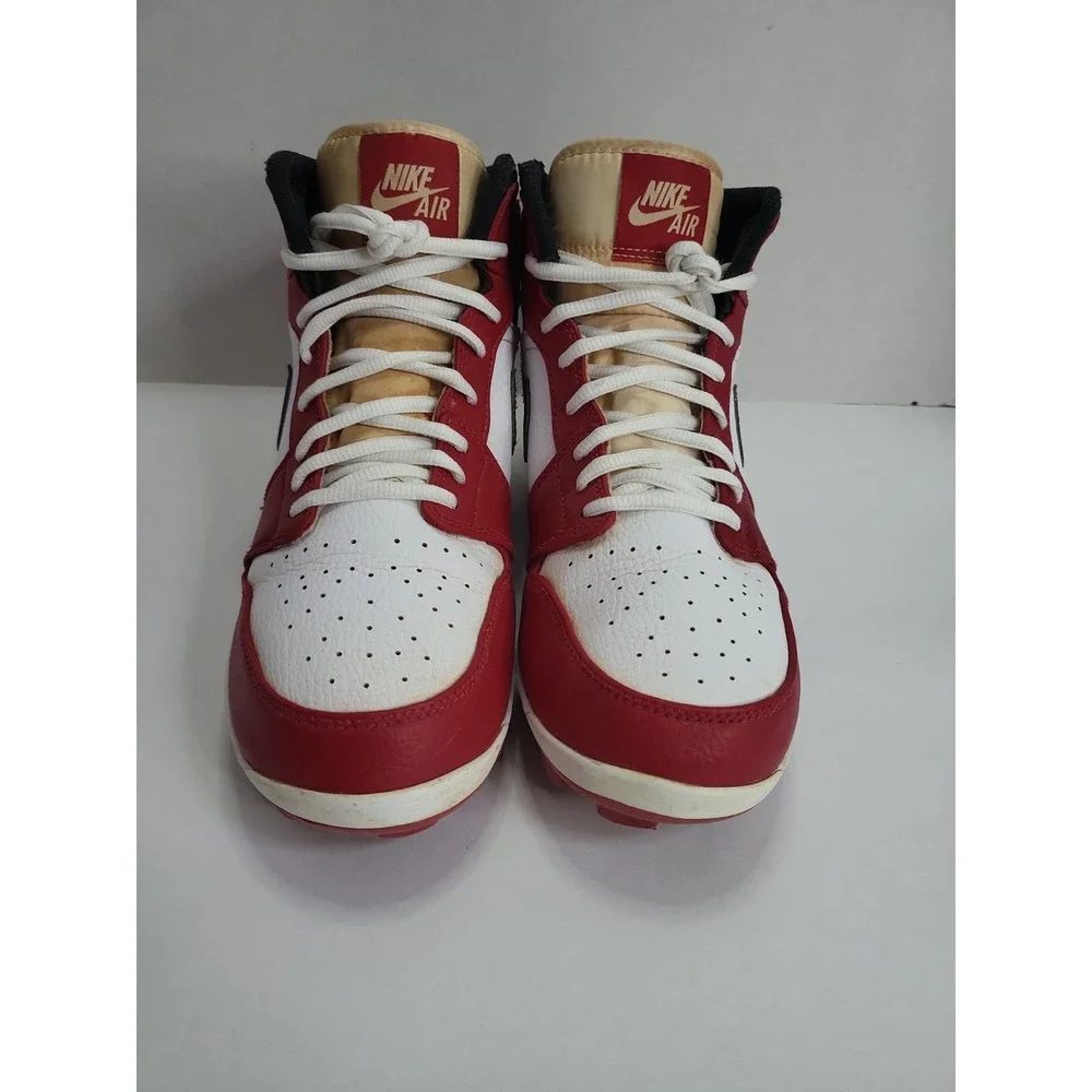 Air Jordan 1 Retro MCS Baseball Cleat Chicago AV5354-611 Men's 9.5